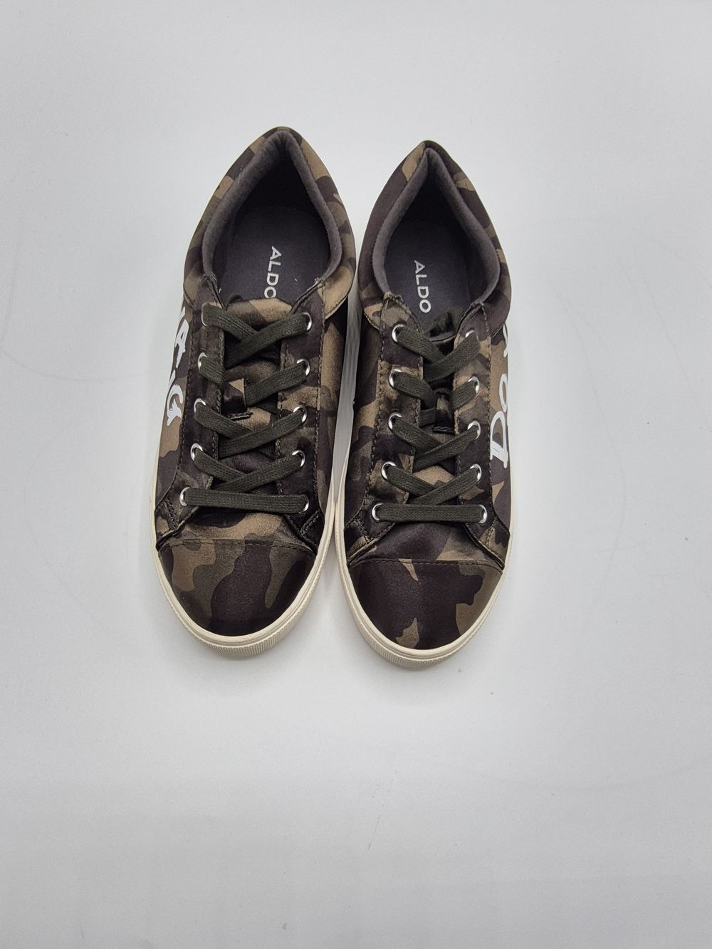 ALDO Men’s Camouflage Low-Top Sneakers - Olive/Khaki/Brown